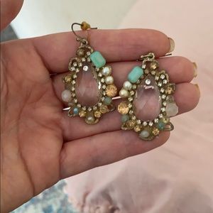 Cluster earrings
